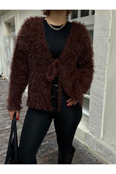 Bak'ap Premium Trend Bearded Tie-Up Cardigan