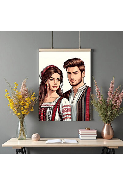 Printees Tablou - Portret de tineri români