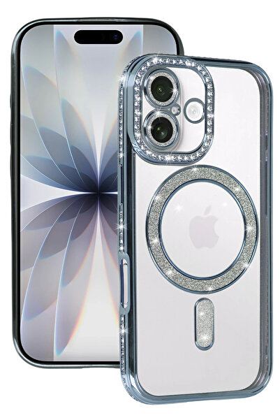 NewFace حافظة SPTRNS لهاتف آيفون 17 من آبل مع تقنية ماجنيتك سيف (200416) - أزرق