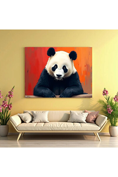 Printees Tablou - Panda mare - Canvas pe șasiu