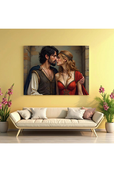 Printees Painting - Medieval Love