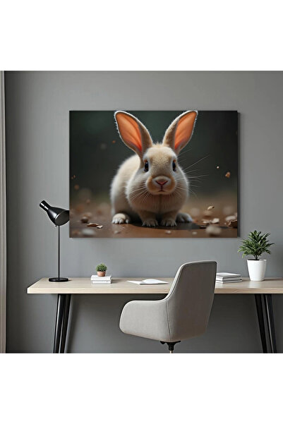 Printees Tablou - Iepuraș - Canvas pe șasiu