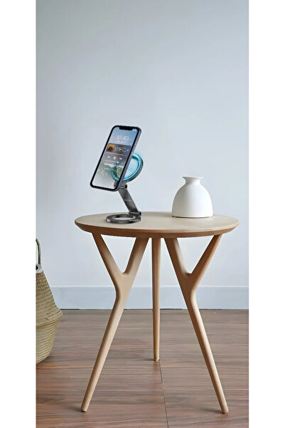 porodo حامل سيارة ماج سيف N52 ثنائي الأقراص قابل للطي بزاوية 360 درجة - أسود