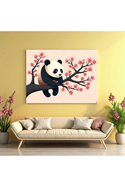 Printees Tablou - Ilustrație cu panda