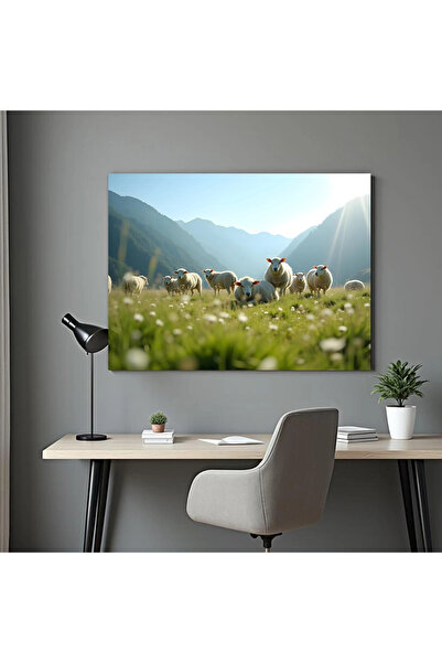 Printees Tablou - Oi pe pajiște
