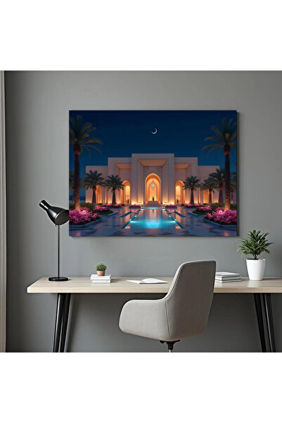 Printees Tablou - Palatul arab - Canvas pe șasiu