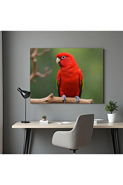 Printees Painting - Red parrot