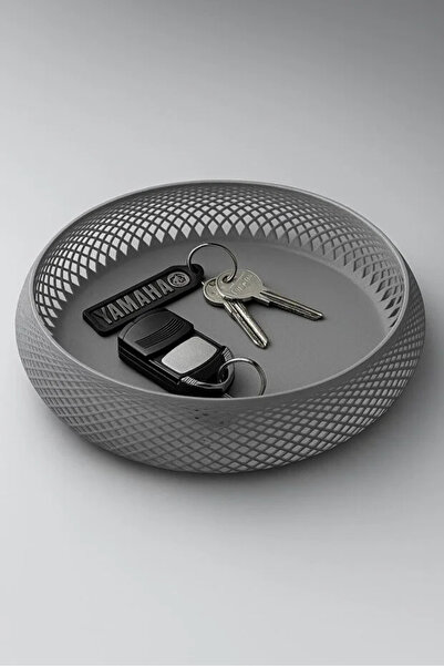 TriVox3D Decorative Door Entrance Coat Hanger Bowl Key, Wallet, Coin Etc Organizer