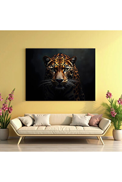 Printees Tablou - Leopard în întuneric