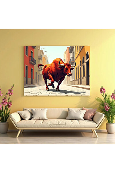 Printees Painting - Taurus - Canvas on frame