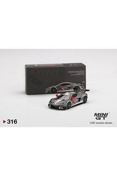 mini gt Macheta auto Chevrolet Corvette C8.R #4 2021 IMSA 12H of Sebring, 1:6...