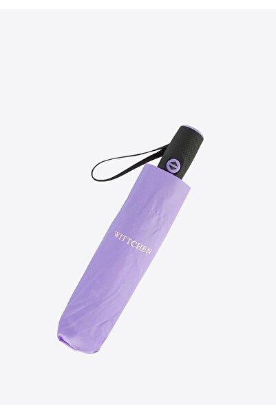 Wittchen Woman Automatic Umbrella Simple Light Purple Light Purple Polyester