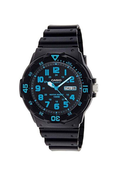 Casio Men's Sports Analog Watch MRW-200H-2BVDF - 45 mm - Black