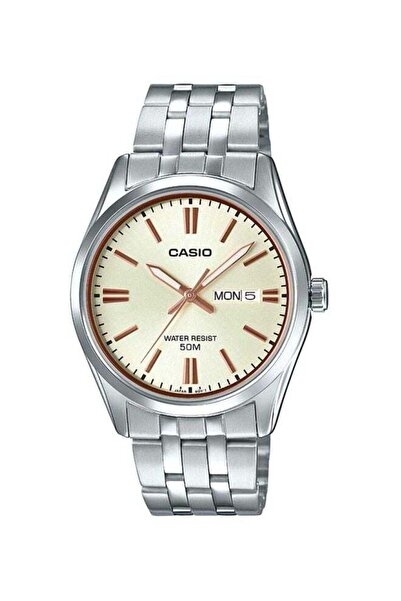 Casio Men's Enticer Analog Watch MTP-1335D-9AVDF - 38 mm - Silver