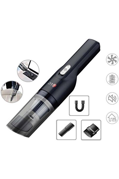 DLC مكنسة كهربائية لاسلكية للسيارة - خفيفة الوزن، قابلة لإعادة الشحن، للاستخد...