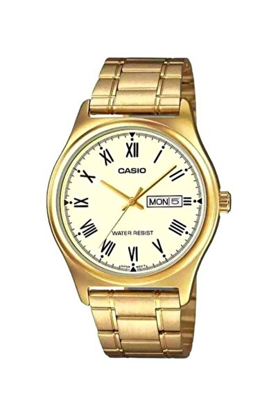 Casio Men's Dress Analog Watch MTP-V006G-9B - 30 mm - Gold