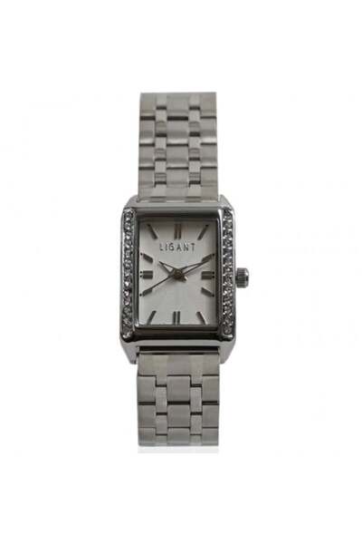 LIGANT Women's Silver Stainless Steel Watch
