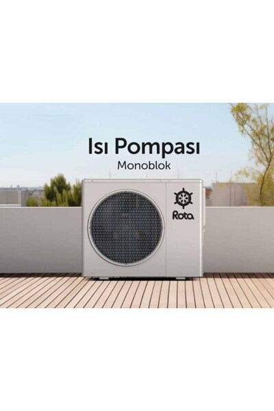 ROTA 12 kW MONOBLOK ISI POMPASI A+++