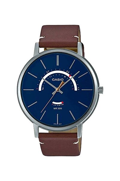 Casio Men's Wrist Watch MTP-B105L-2AVDF - 50 mm - Brown