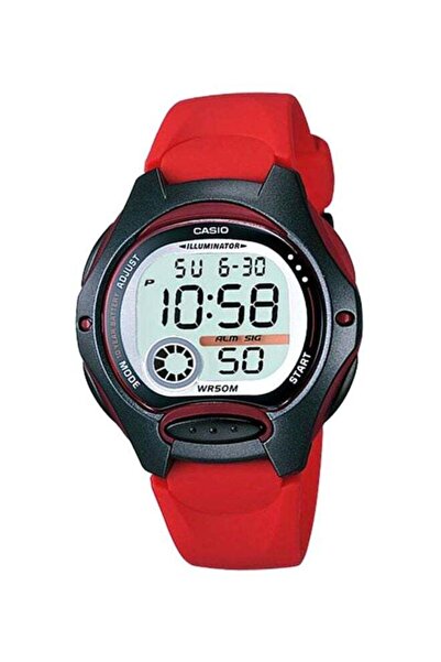Casio Women's Resin Digital Wrist Watch LW-200-4AVDF - 35 mm - Red