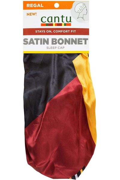 Cantu Satin Sleep Cap with Elastic Band, One Size