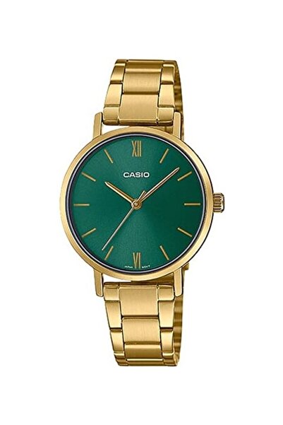 Casio Women's Analog Watch Green Dial LTP-VT02G-3AUDF