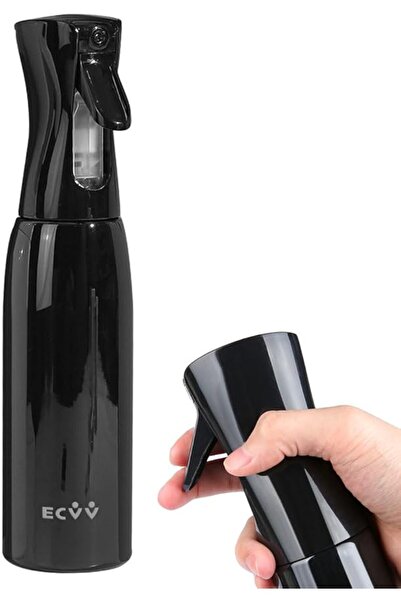 ECVV زجاجة رذاذ بلاستيكية مستمرة سعة 500 مل - رذاذ فائق النعومة لتصفيف الشعر،...