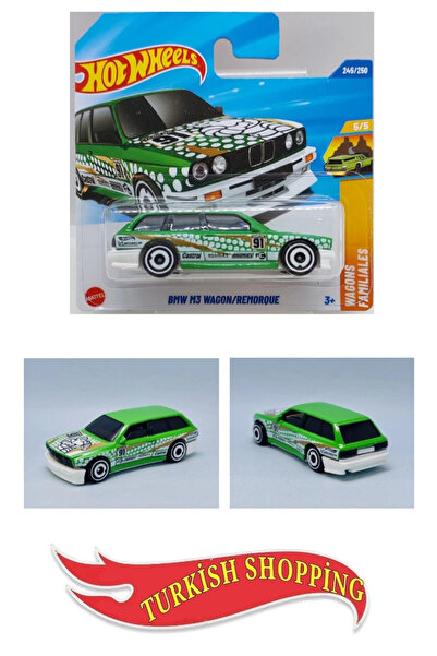 HOT WHEELS 1/64 Ölçek 2025 Case Bmw M3 Wagon Remorqouz