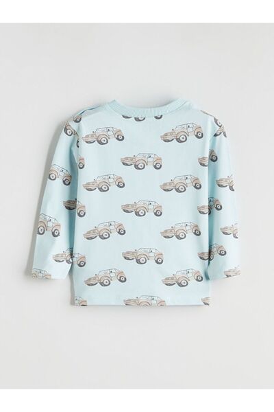 LC Waikiki Lcw Baby Crew Neck Patterned Baby Boy T-Shirt