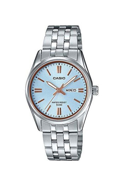 Casio Women's Stainless Steel Analog Wrist Watch LTP-1335D-2AVDF - 30 mm - Si...