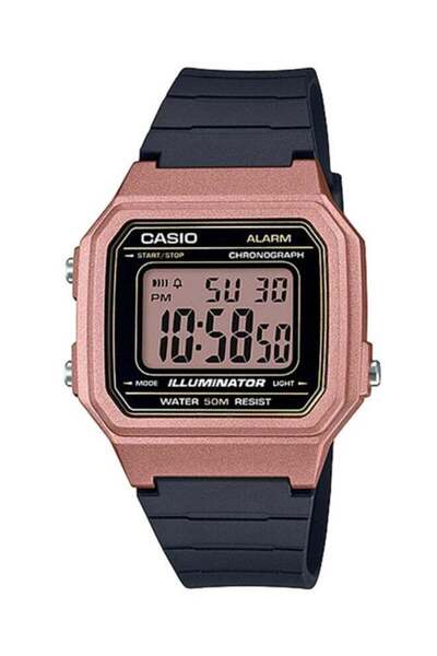 Casio Resin Digital Watch W-217HM-5AVDF - 41 mm - Black