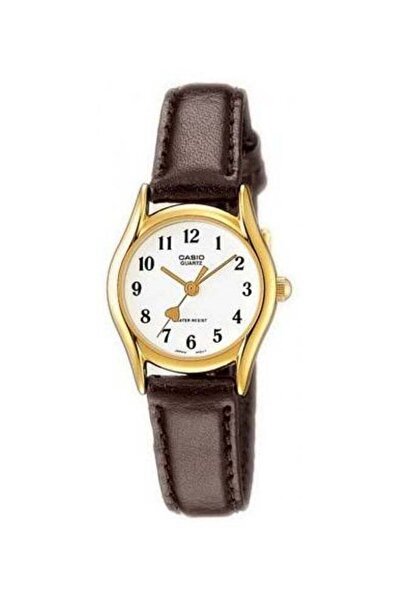 Casio Women's Leather Quartz Analog Watch LTP-1094Q-7B5RDF - 23 mm - Brown