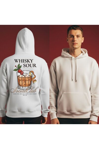 Etoile Studio Hooded 3 Thread Cocktail O Oversized Sweatshirt - Unisex Comfortable Fit, Street Fashion, Casual Style