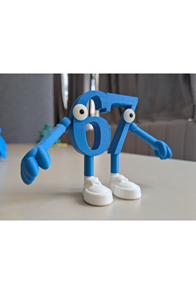 T.Gift 3D Brainrot - 67 Eklemli Figür Oyuncak