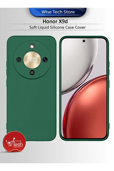 Wtech Honor X9d 5G 2025 Soft Liquid Silicone Case Cover