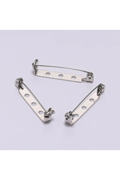 Gerenic 3.3cm Silver Pin Clip