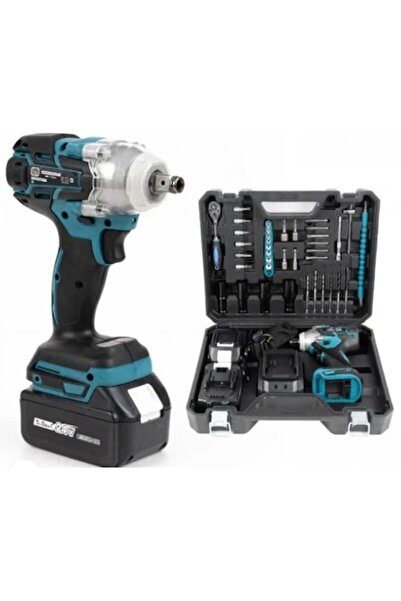 stuffix Impact screwdriver 24 V - complete set with 40 accessories and 2 batt...