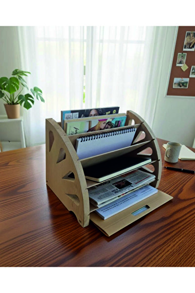 Tiydem Office Desk Organizer Document Filing Cabinet Multifunctional Document Rack