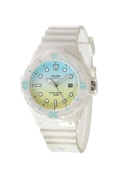 Casio Women's Youth Water Resistant Analog Watch LRW-200H-2E2VDR - 34 mm - White