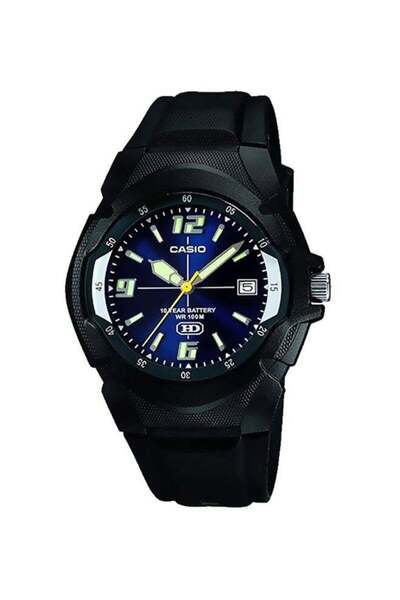 Casio Men's Water Resistant Analog Watch MW-600F-2AVDF - 42 mm - Black