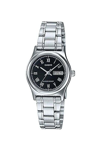 Casio Women's Stainless Steel Analog Watch LTP-V006D-1BUDF - 30 mm - Silver