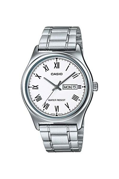 Casio Women's Fabric Analog Quartz Watch LTP-1302D-7A1VDF - 30 mm - Silver