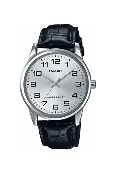 Casio Men's Water Resistant Analog Watch MTP-V001L-7B - 45 mm - Black