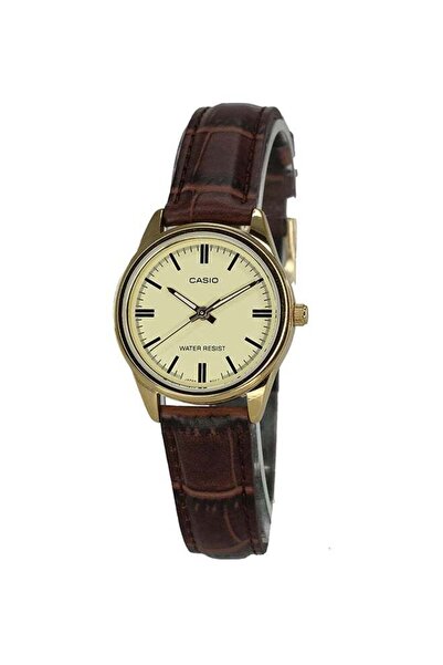 Casio Women's Formal Analog Watch LTP-V005GL-9AUDF - 28 mm - Brown