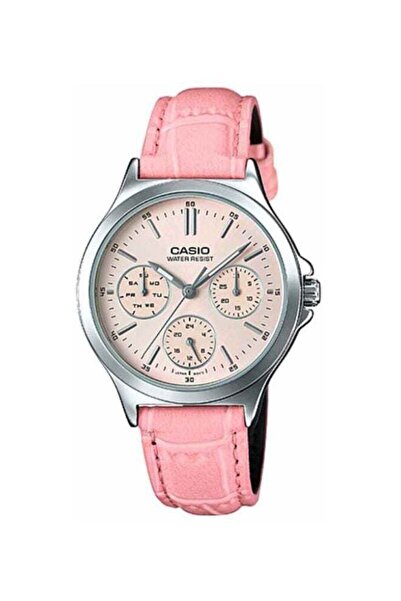 Casio Women's Enticer Chronograph Watch LTP-V300L-4AUDF - 33 mm - Pink
