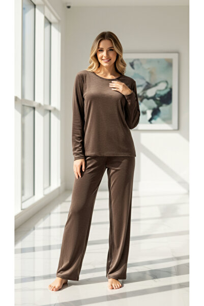 MİSS ELİZZA French Velvet Pajama Set