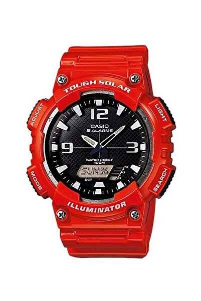 Casio ساعة شبابية بشاشة عرض تناظرية ورقمية، مقاومة للماء، موديل AQ-S810WC-4AV...