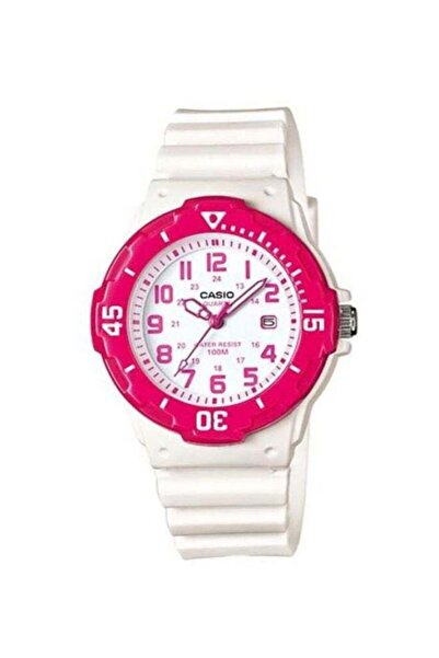 Casio Women's Youth Water Resistant Analog Watch LRW-200H-4B - 39 mm - White