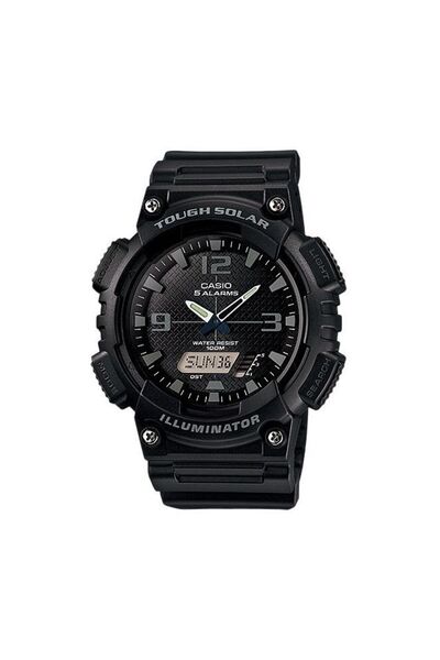 Casio Men's Casual Analog Quartz Watch AQ-S810W-1A2VDF - 52 mm - Black