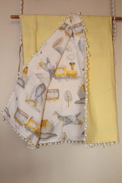 Butik çiftkatlı bebek battaniyesi